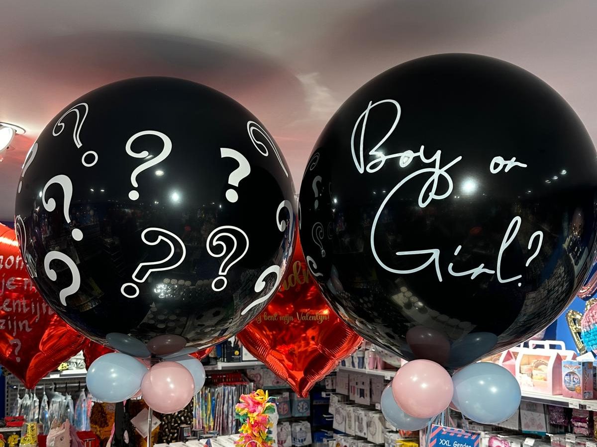 Grote Gender Reveal ballon